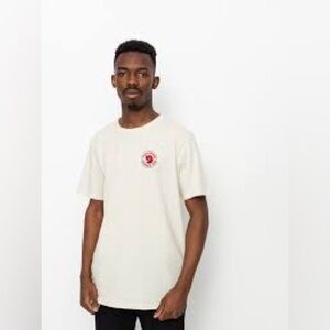 Fjallraven Men's Off-White Short Sleeve Tee